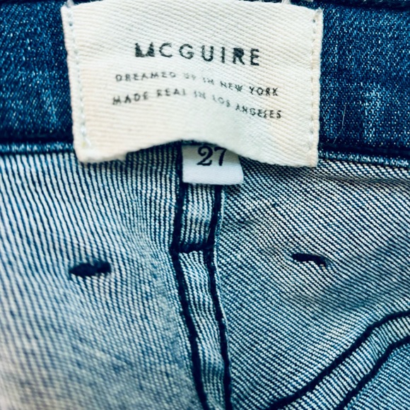 McGuire Newton Skinny Jeans w/ Black Bows Size 27 - Picture 6 of 7